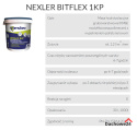 Nexler Bitflex 1KP hydroizolacja jednoskładnikowa 30l.