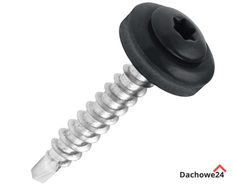 Wkręt samowiercący z podkładką EPDM do mocowania blach TORX 4,8 x 35 mm (250szt)